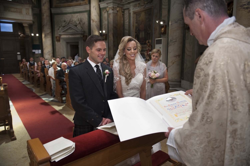 Signatures moment in Vatican, Rome