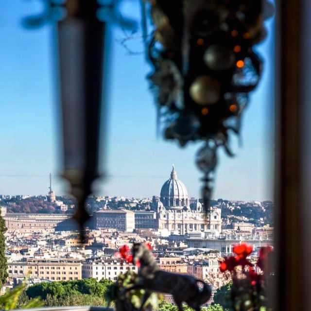 amazing view of st peter's from rooftop perfect for wedding receptions