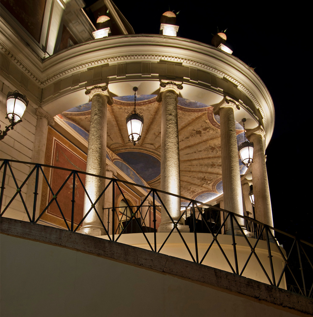 Terrace of a Venue Wedding Rome